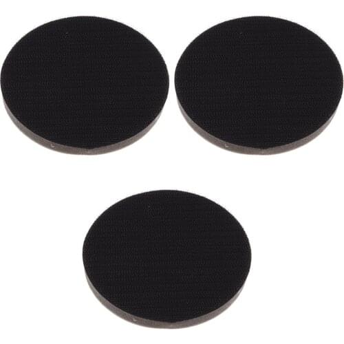 3 x High Density Sponge Interface Pad Soft Sander Backing Pad Polishing Pad Hook and Loop