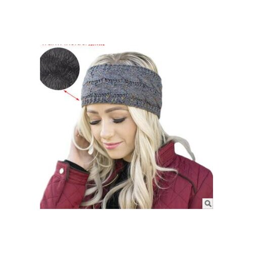 36pcs/lot DIY Simple Multi Add Wool Warm Knitting Head Bands Earmuffs HeadBands Hair Styling Tools Accessory HA1458