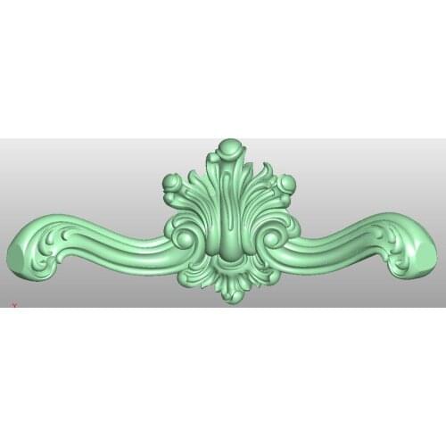 3D model STL format file for cnc router engraving furniture sofa cabinet chair leg pattern Artcam 830