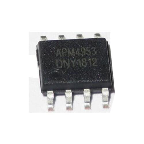 50pcs/lot SMD MG4953 dual P-channel Field-Effect Transistor 4.9A 30V SOP-8
