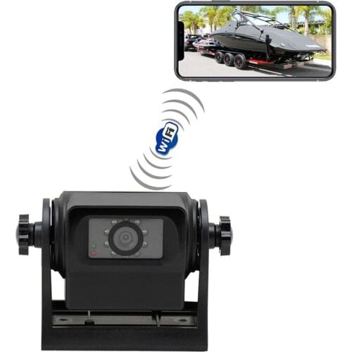 Wireless Magnetic Hitch Camera Easy Hitching for Trailer & Rv/Travel Trailer/Camper/Boats/SUV/ATV/Farm Equipment Wifi Camera