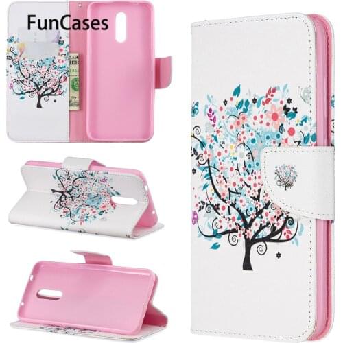 Patterned PU Leather Book Case For accesorios Nokia 3.2 Matte Smartphone Cases sFor Protector Nokia coque 3.2 Protector n3.2