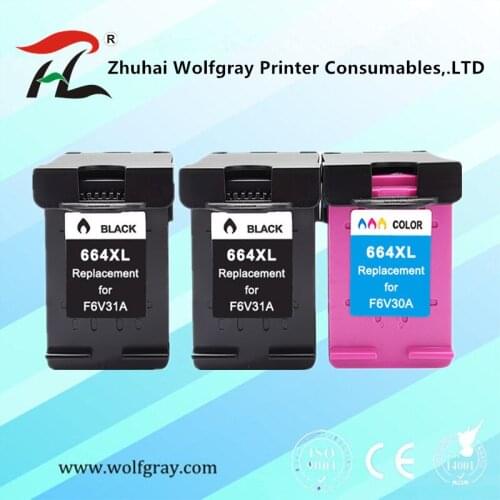 For HP 664XL for hp 664 Ink Cartridge for HP664 Deskjet 1115 2135 3635 2138 3636 3638 4535 4536 4538 4675 4676 4678 printer