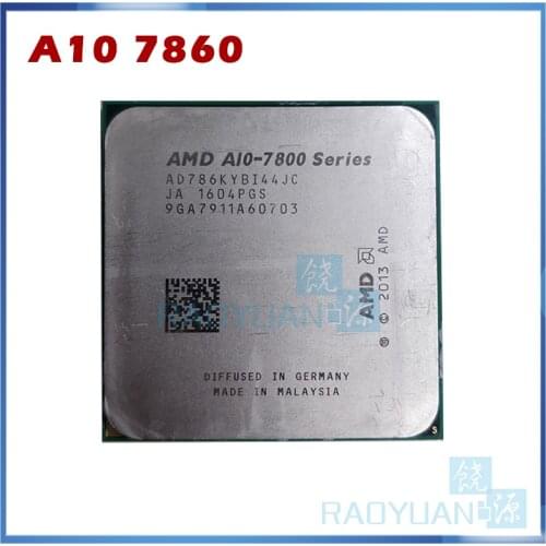 AMD A10-7800 Series A10 7860K A10 7860 A10-7860K 3.6 GHz Quad-Core CPU Processor AD786KYBI44JC Socket FM2