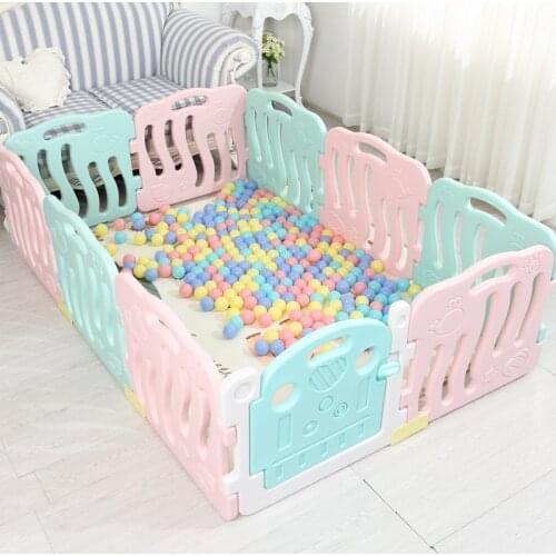Baby Fence Kids Indoor Game Gate Bar Baby Crawling Toddler Safety Fence Baby Playpen Toy for Children Baby Bed Safety Kids