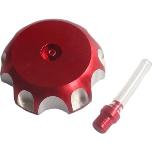 60.5mm Gas Fuel Tank Cap red Cover fit for Zhenglin 250, YZF250/450 CRF250/450 off-road Motorcycle modification parts