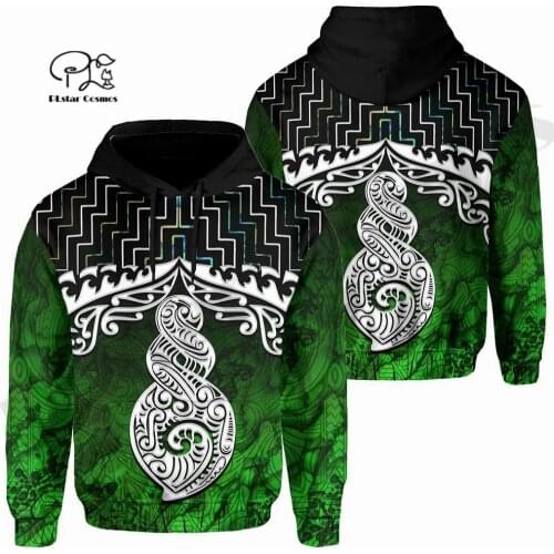 PLstar Cosmos 3DPrint Newest Maori Aotearoa New Zealand Art Unique Harajuku Pullover Streetwear Unisex Hoodies/Sweatshirt/Zip -2