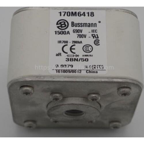 Dc fuse 1500A 700V 170M6418 fuse price power fuse hrc fuse link