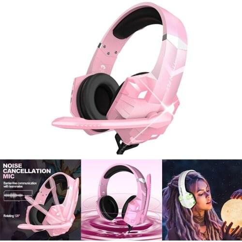 PYTHON FLY G9000 Max Stereo Professional Gaming Headset 7.1 Bass Surround Sound with Noise Cancellation Microphone