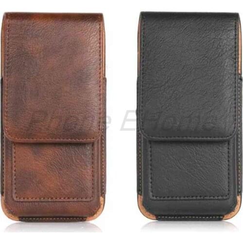 Outdoor Sport Waist Phone Bag PU Leather Belt Clip Case for Blu Studio XL 2 Energy XL Neo XL /for HP Elite X3 /OPPO R9 Plus