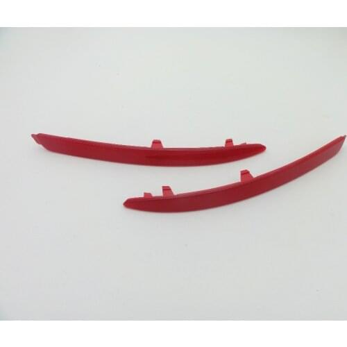 1Pair Rear Bumper Reflector Lights For Skoda Octavia 2009-2012