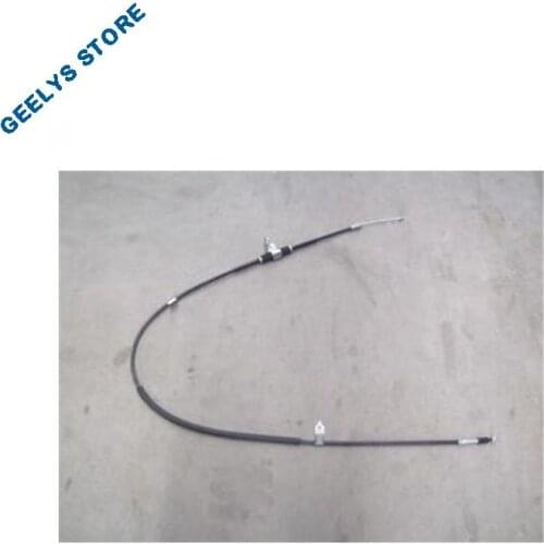 1064001076 Left rear parking brake cable with bracket for geely