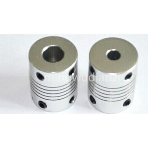 5PCS YKS 1Pcs 5x8 mm Motor Jaw Shaft Coupler 5mm To 8mm Flexible Coupling OD 19x25mm Brand New