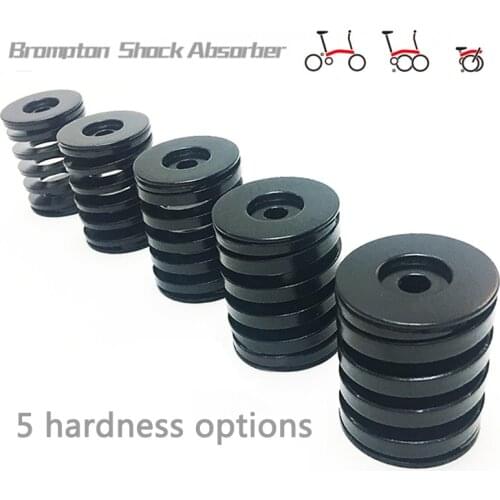 5 hardness Bike Shock Absorber Brompton Folding Bike Rear Suspension Spring