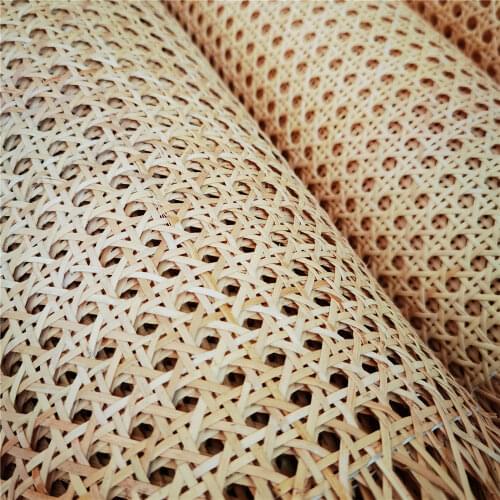 Cane Webbing Roll Width 60cm Natural Real Rattan for Chair Table Furniture Material
