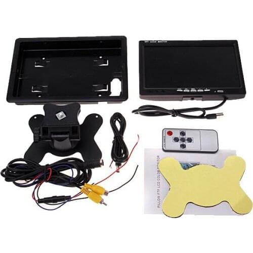 7" TFT LCD AV Color Wide Screen CAR SUV RV MPV Rearview Backup Monitor