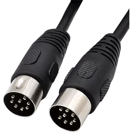 8 Pin Din Male to Male Speaker Audio 8pin-8pin Cable0.5m 1.5m 3m 5m