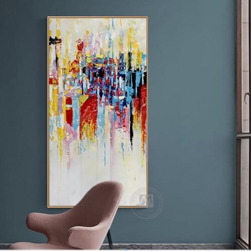 Abstract painting canvas wall pictures for living room large wall art canvas tableau peinture sur toile oil picture for bedroom