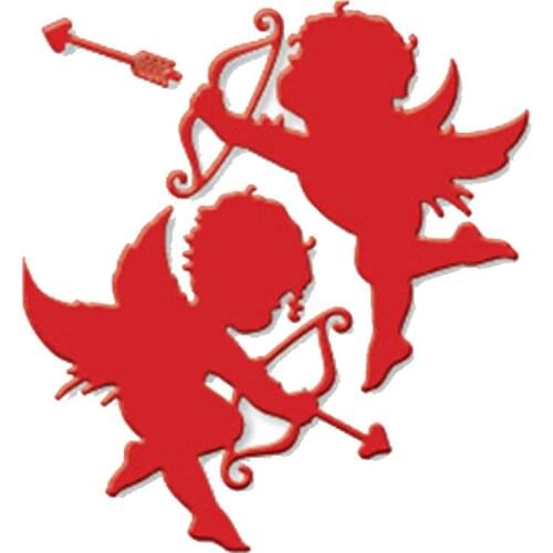 Cupid Arrow Metal Cutting Dies Stencils for DIY Scrapbooking Photo Valentine Decorative Embossing Card Cards Crafts Template