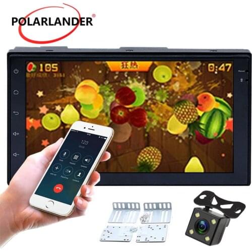 Autoradio GPS Navigation 7 Inch Android Mirror Link Bluetooth Wifi 2 DIN Car Audio Stereo 1G 16G 4 Core FM Radio