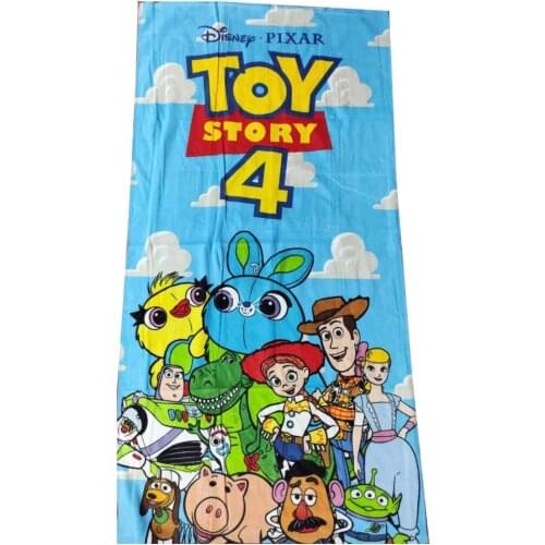 Disney Cartoon Lilo & Stitch Bath Towel 70x140cm 100% Cotton Girls Kids Teens Children Toy Story Beach Swimming Towels Gift