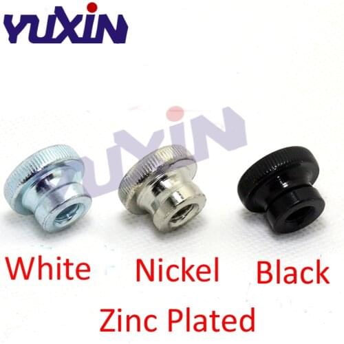 DIN466-B GB806 M3 M4 M5 M6 M8 M10 Galvanized Knurled Thumb Nut Iinstrument Hand Tighten Nut 3D Printers Parts Curtain Wall