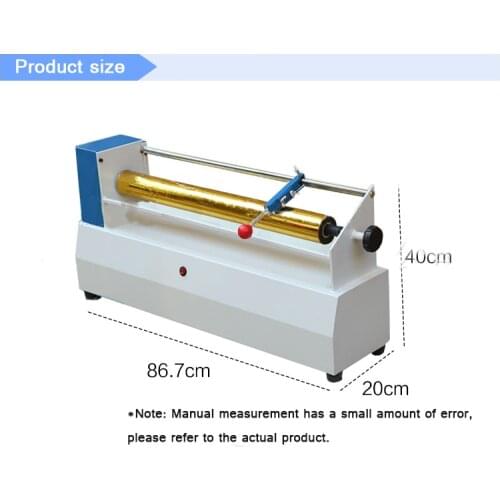 Electric Bronzing Paper Cutting Machine Bronzing Paper Special Cutting Machine Sharp Blade Cutting More Smoothly