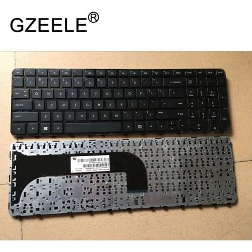 GZEELE English New FOR HP FOR ENVY m6 m6-1000 m6-1100 m6-1200 PK130R12B01 US laptop keyboard black frame 690274-B31 696914-B31