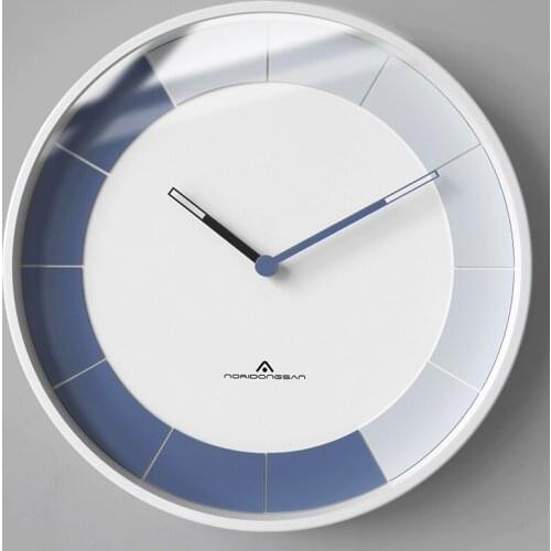 Creative Simple Wall Clock Silent Quartz Metal Light Luxury Living Room Office Wall Clock Modern Reloj Pared Home Decor BE50WC