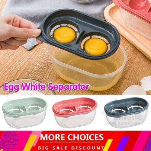 Kitchen Creative Plastic Egg Yolk White Separator Screening Make Cake Cooking Kitchen Egg Divider Tools