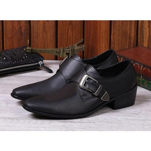 British Mens Wedding Dress Shoes Flats Black Classic Italian Shoes Men Snake Skin Leather Smoking Shoes Oxford Chaussure Homme