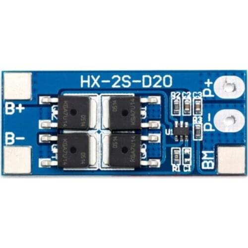 7.4V 8.4V 18650 Battery Protection Board Over-discharge/Overcharge/Short Circuit Protection