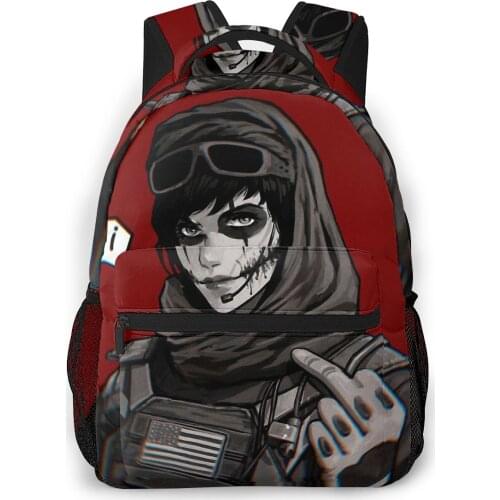 Valkyrie for Teenager school bag Toddlers Bag rainbow six siege R6s terrorism game Travel Rucksack Backpacks For Boys and Girls