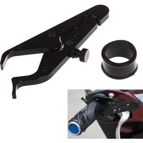 Black Aluminum Go Cruise Universal Motorcycle Throttle Lock Cruise Control moto accessaries