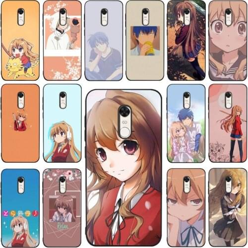 YNDFCNB Toradora Anime Phone Case for RedMi 4X 5 plus 5 6 7 8 9 A 6pro Go K20 cover