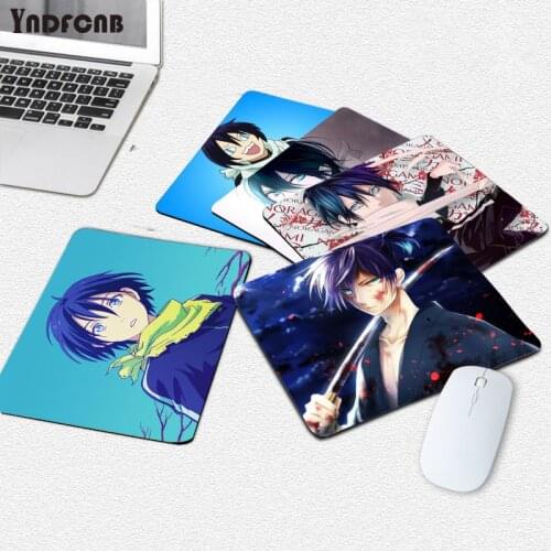 YNDFCNB Noragami Yukine Aragoto Yato MousePads Computer Laptop Anime Mouse Mat Smooth Writing Pad Desktops Mate gaming mouse pad