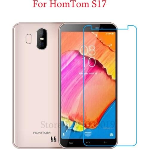 1PC 2PCS Tempered Glass HomTom S17 Screen Protector on HomTom S17 Protective Glass HomTom S 17 5.5 Inch Glass 2.5D 9H