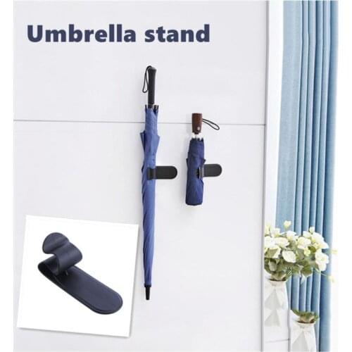 1pc Portable Paste Car Umbrella Holder Car Supplies Utility Vehicle Small Hook Rack Rack Umbrella Stands Household Accessories