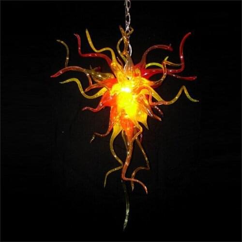Antique Indoor Lighting Designer Glass Lamps Tiffany Style 100% Mouth Blown Glass With 110v-240v LED Bulbs