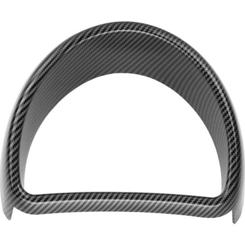 Auto accessories automobiles Carbon Fiber Style Dashboard Cover Trims Replacement for Smart Fortwo/Forfour 453 2015-2021 car