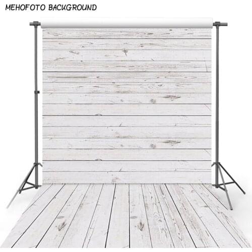 White Wooden Floor Planks Baby Pet Cake Portrait Photography Backdrops Photocall Photo Background Studio Shoot Props