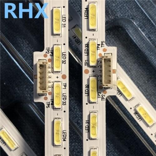2Pieces/lot FOR SONY 75.P3C08G001 / YLS_HRN55_7020_REV2 (2) LED STRIPS FOR XBR-55X850C 64LED 596MM 100%NEW