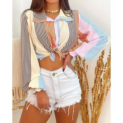 FiLiFiTi Women's Striped Shirts