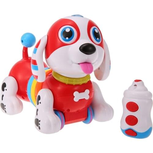 CANHUI TOYS BB396 IR RC Smart Sausage Dog Sing Dance Walking Robot Dog Electronic Pet Educational Kids Remote Control Toy
