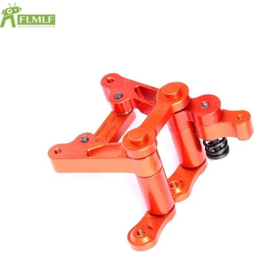 Alloy CNC Steering Wiper Arm Set Fit for 1/5 HPI ROFUN BAHA ROVAN KM BAJA 5B 5T 5SC Toys Games PARTS
