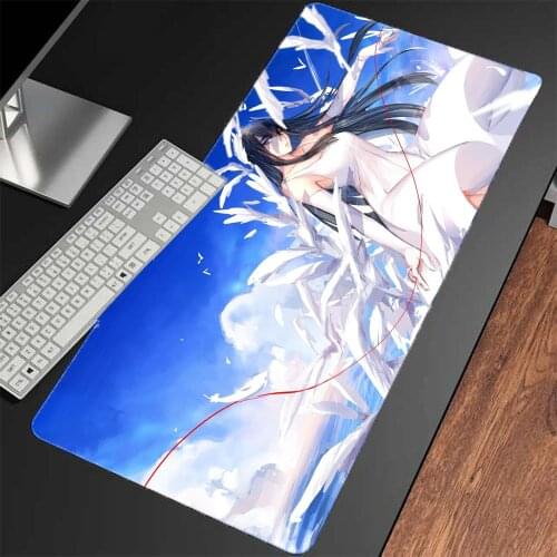Anime Mouse Pad Rgb Laptop Keyboard Mousepad Rubber LED Belt USB Xxl Carpet One Piece Wholesale Xl Gaming Mini Computer Desk Mat
