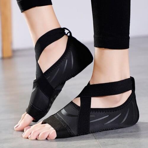 New Big Size Soft Yoga Shoes Women Girls Comfortable Fabric Training Shoes Anti-slippers Body Slimming Shoes Women Sock Sneakers