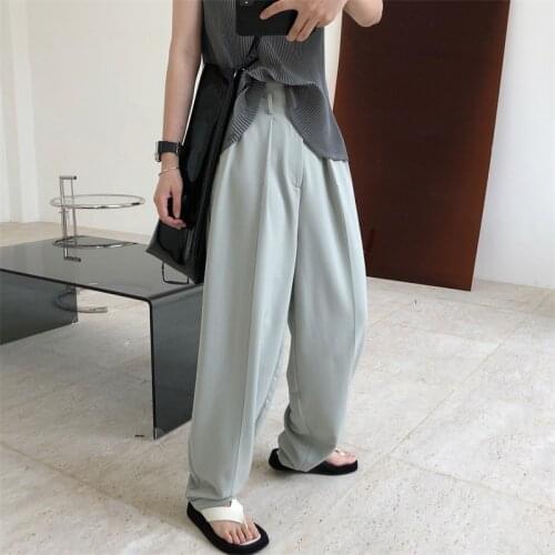 2021 New Summer High Quality Women Carrot Bottoms Loose Fashion Solid Color Ladies Pants Casual Elegant Female Trousers T155
