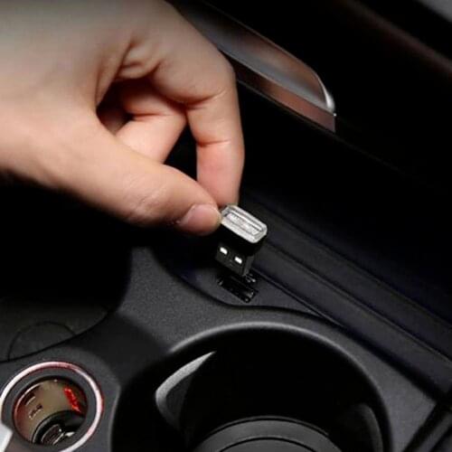 New Product Car Atmosphere Light Led Free Modification Usb Cigarette Lighter Decorative Light Car Indoor Car Night Light