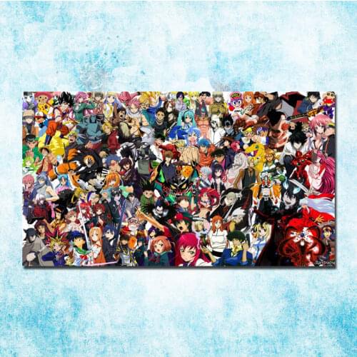 One Piece Japan Anime Art Silk Poster Canvas Print 13x24 24x43 Inch-002